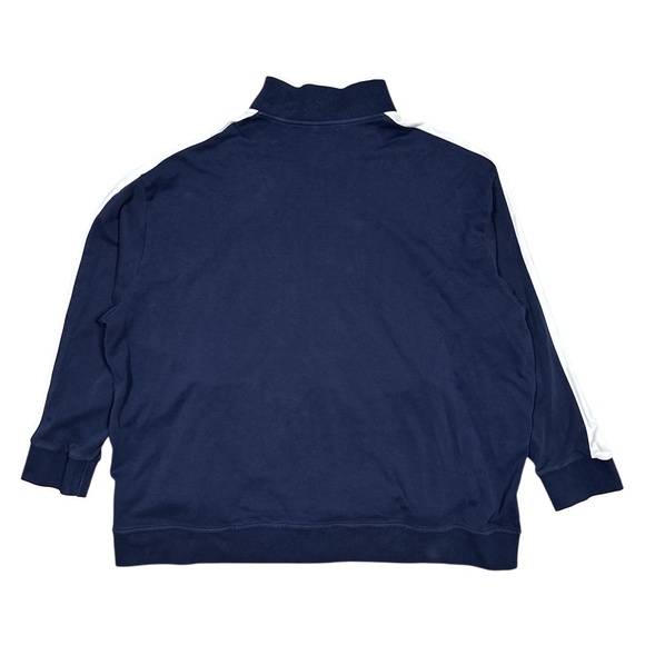 Polo Ralph Lauren Navy Blue White Striped Track Jacket Mens 4XB - Picture 2 of 8